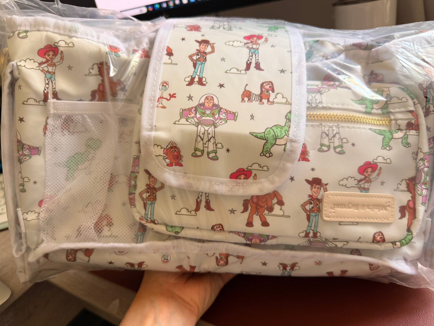 Woody and Friends "Imperfect Magic" inspired stroller caddy